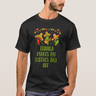 Tequila lässt meine Kleidung von der sonnigen mexi T-Shirt