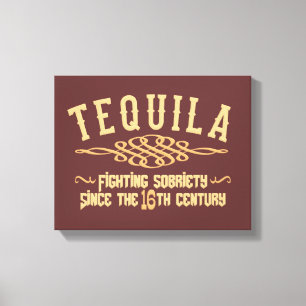 TEQUILA-Leinwand Leinwanddruck