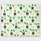 Tequila & Lemon Geschenkpapier (Flach)