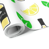 Tequila & Lemon Geschenkpapier (Rolleneckpunkt)