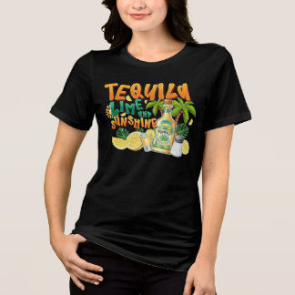 Tequila, Limette & Sonnenschein Tri-Blend Shirt