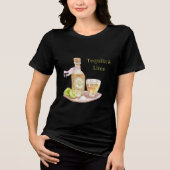 Tequila & Limette Tri-Blend Shirt (Vorderseite)