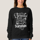 Tequila Limon Sunshine Sweatshirt (Vorderseite)