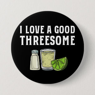 Tequila Limoner und salziger Barkeeper Button