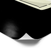 Tequila Limoner und salziger Barkeeper Poster (Ecke)