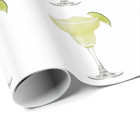 Tequila Limones Slushie Geschenkpapier (Rolleneckpunkt)