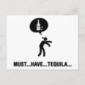 Tequila Lover Postkarte (Vorderseite)