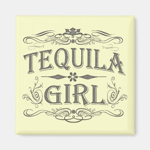 Tequila-Mädchen Magnet