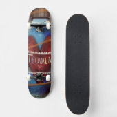 Tequila made in Mexico Skateboard (Vorderseite)