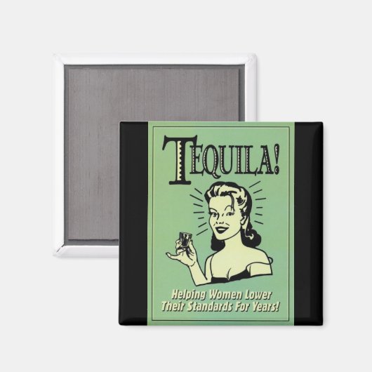 Tequila Magnet (Vorderseite/Rückseite)