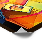 Tequila - Mexican Blue Agava Poster (Ecke)