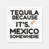TEQUILA MEXICO IRGENDWO SERVIETTE (Vorderseite)