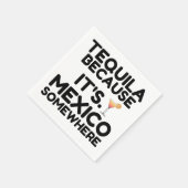TEQUILA MEXICO IRGENDWO SERVIETTE (Ecke)