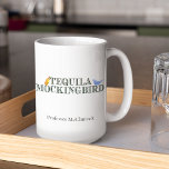 Tequila Mockingbird Funny Custom English Professor Kaffeetasse<br><div class="desc">Ein lustiges Buch-Liebhaber-Tasse-Geschenk für die literarische Person in Ihrem Leben. Ein niedliches Wortspiel für Autoren,  Autoren oder Buchwürmer,  die gerne lesen. Personalisieren Sie Ihre Lieblings-Englischlehrerin mit dem Namen oder Professor für Literatur.</div>