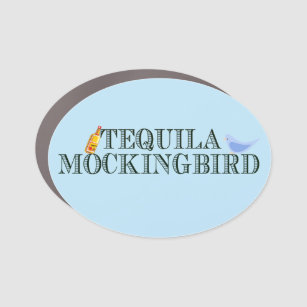Tequila Mockingbird Funny Literatur Auto Magnet