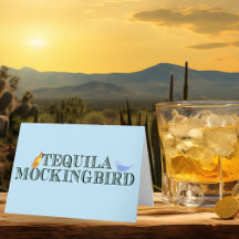 Tequila Mockingbird Funny Literaturpun zum Geburts