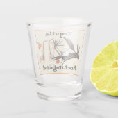 Tequila Mockingbird literarischer Witz Schnapsglas (Rückseite)