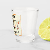 Tequila Mockingbird literarischer Witz Schnapsglas (Rechts)