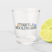 Tequila Mockingbird Literatur-Spaß Schnapsglas (Vorderseite)