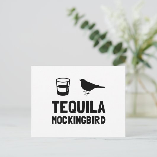Tequila Mockingbird Postkarte (Stehend Vorderseite)