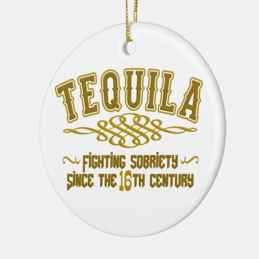 TEQUILA-Ornament Keramikornament (Links)