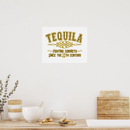 TEQUILA-Plakat Poster (Küche)