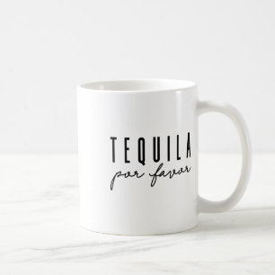 Tequila Por Favor Party Erwachsener trinken Cinco Kaffeetasse