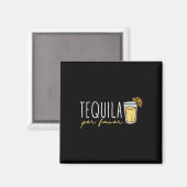 Tequila Por Gevor Mexican Tequila Spanish Tequila Magnet (Vorderseite/Rückseite)