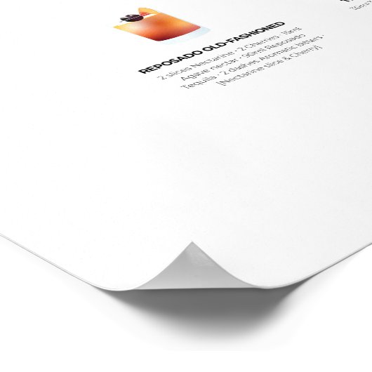 Tequila Poster (Ecke)