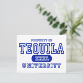 Tequila Postkarte (Stehend Vorderseite)
