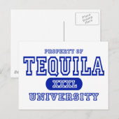Tequila Postkarte (Vorne/Hinten)