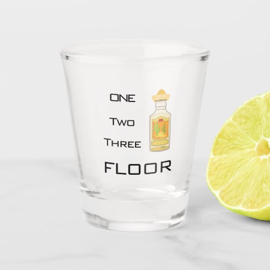 Tequila Schnapsglas (Vorderseite)