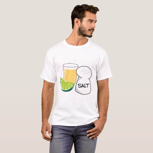 Tequila-Schuss T-Shirt (Vorne ganz)
