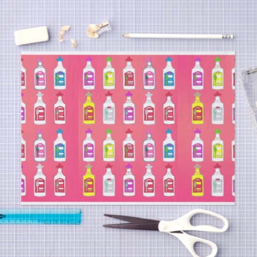 Tequila Seidenpapier (Handwerk)