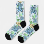 Tequila Sombreros und Cacti Gemustert Socken (Linkes Detail)