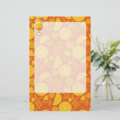 Tequila-Sonnenaufgang Briefpapier (Stehend Vorderseite)