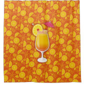 Tequila-Sonnenaufgang Duschvorhang (Vorderseite)