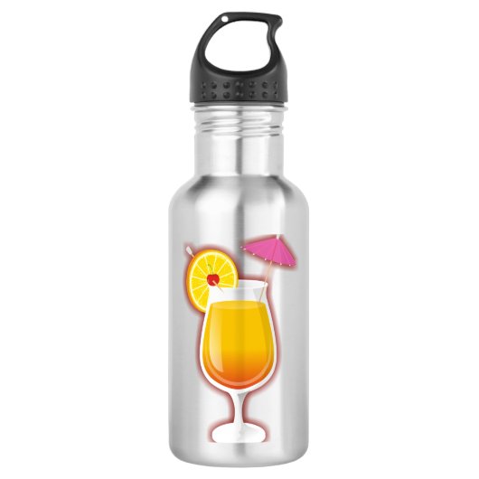 Tequila-Sonnenaufgang Edelstahlflasche (Vorderseite)