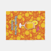 Tequila-Sonnenaufgang Fleecedecke (Vorderseite (Horizontal))
