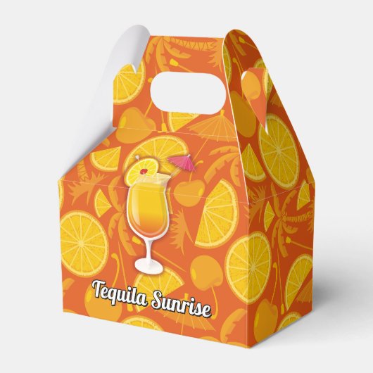 Tequila-Sonnenaufgang Geschenkschachtel (Vorderseite)