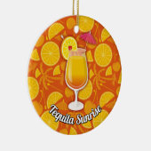 Tequila-Sonnenaufgang Keramikornament (Rechts)