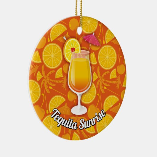 Tequila-Sonnenaufgang Keramikornament (Rechts)