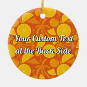 Tequila-Sonnenaufgang Keramikornament (Hinten)