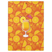 Tequila-Sonnenaufgang Klemmbrett (Rückseite)