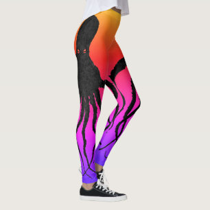 Tequila-Sonnenaufgang-Krake - Leggings