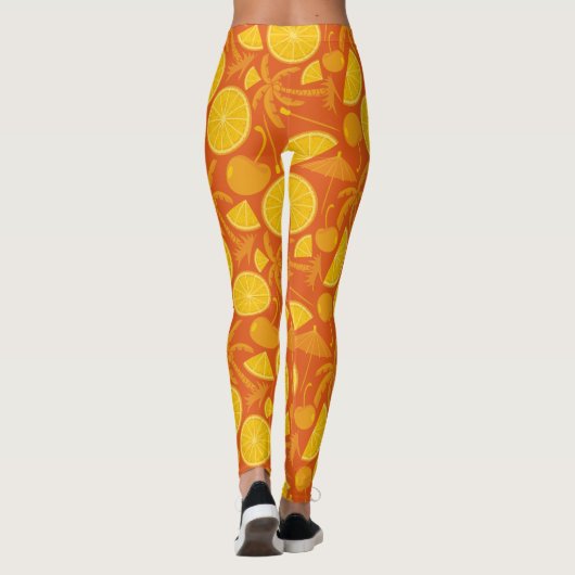 Tequila-Sonnenaufgang Leggings (Rückseite)