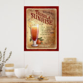Tequila-Sonnenaufgang Poster (Küche)