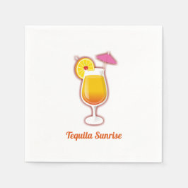 Tequila-Sonnenaufgang Serviette