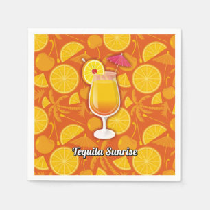 Tequila-Sonnenaufgang Serviette