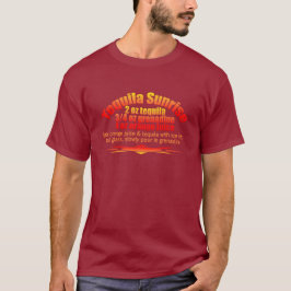 Tequila-Sonnenaufgang-Shirt - wählen Sie Art u. T-Shirt